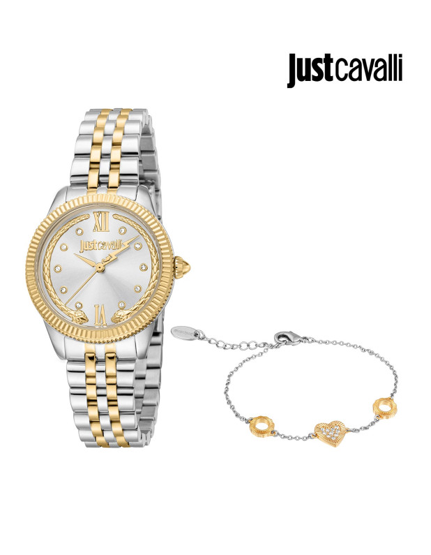 Just Cavalli Ladies Watch with Bracelet